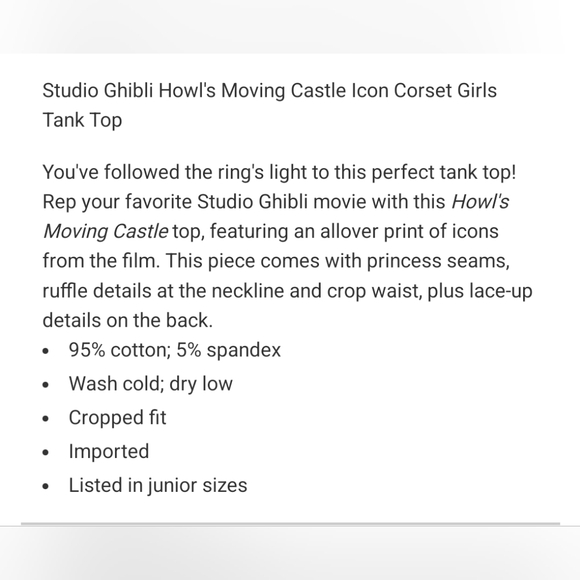 Her Universe Howls Moving Castle - Picture 6 of 6